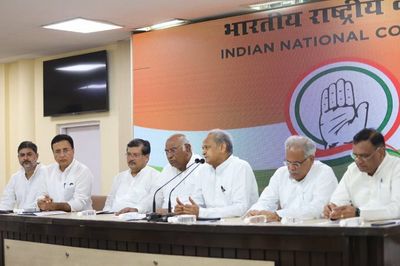 Congress Protest: Last 8 years will be seen as dark chapter of democracy, says Ashok Gehlot