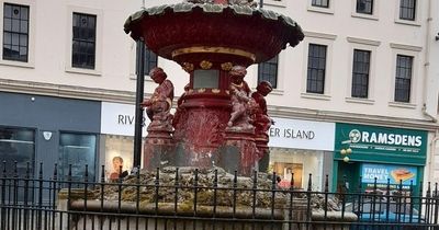 Dumfries town centre fountain refurbishment given planning permission