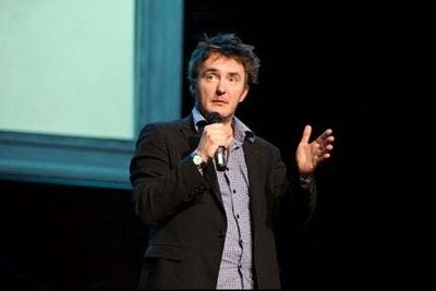 Dylan Moran at the Eventim Apollo: a bit meandering, but when he’s good, he’s very very good