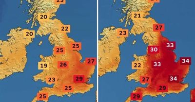 Met Office heatwave weather forecast: Where and when it's going to be hottest this week