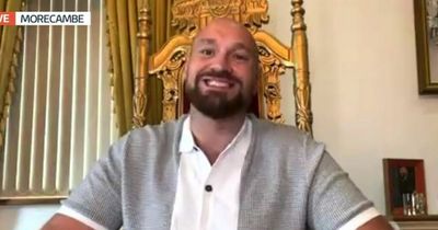 Tyson Fury left grinning as GMB's Susanna Reid issues compliment