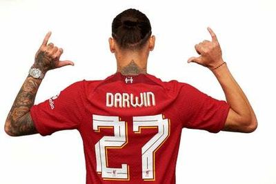 In pictures: Darwin Nunez enjoys first day at Liverpool after £85m transfer sealed