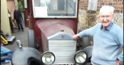 Stirling pensioner bids farewell to his antique 1926 Rolls Royce after donating it to Glasgow’s Riverside Museum