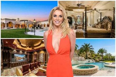 Inside Britney Spears’s vast new Los Angeles home — bought the day after her wedding to Sam Asghari