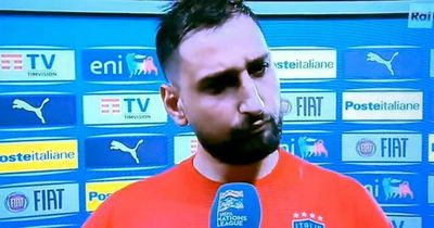 Gianluigi Donnarumma hits out at reporter and Joshua Kimmich after Germany thrash Italy