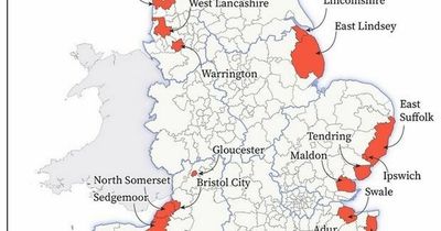Map shows parts of our region where thousands of homes could be lost to rising sea levels