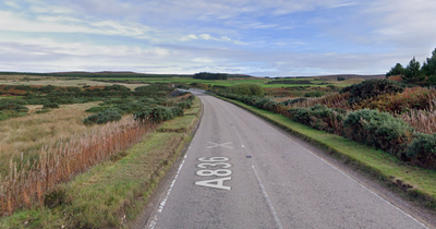 Motorcyclist fighting for life after crash on major Scots road