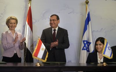 EU signs gas deal with Israel, Egypt in bid to ditch Russia