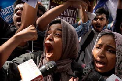 Thousands protest 'bulldozer justice' against Indian Muslims
