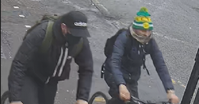 Glasgow police probing attack outside Co-op release CCTV image of cyclists