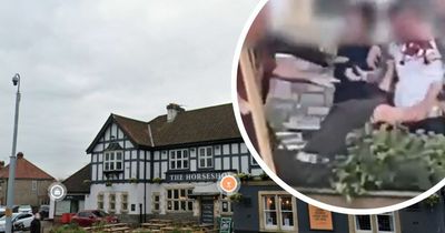 Brawl outside Bristol pub sees several men punched in face