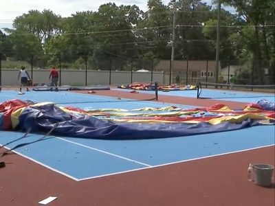 14 children injured after bounce house overturns at New York park