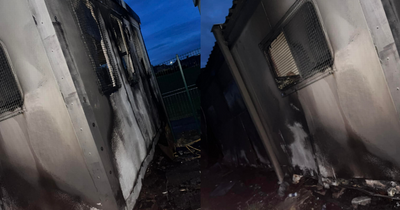 Scots football club goes up in flames leaving community 'devastated'