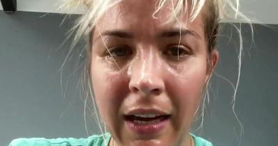 Gemma Atkinson turns to 'painful' looking treatment after fiancé Gorka Marquez's injury