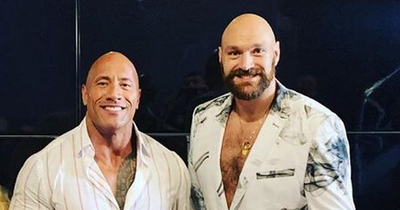Tyson Fury names Dwayne 'The Rock' Johnson as next potential boxing opponent