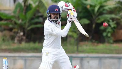 Ranji Trophy: Hardik Tamore’s century puts Mumbai in driver’s seat against UP in semis