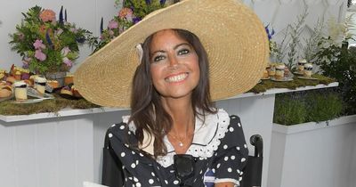 Deborah James beams alongside Eamonn Holmes and Ruth Langsford at Royal Ascot