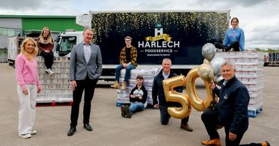 Harlech Foodservice targets £50m turnover as it celebrates 50 years in business