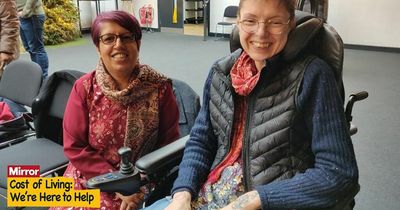 Disabled woman unable to shower regularly and forced to sit in cold room as bills go up