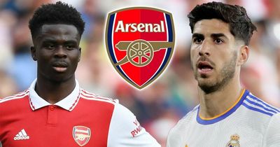 Bukayo Saka could have key role to play in Marco Asensio’s Arsenal transfer decision