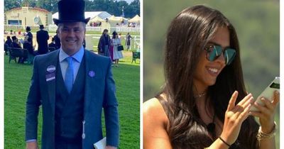 Michael Owen poses at Royal Ascot after daughter Gemma makes crude horse comment on ITV Love Island