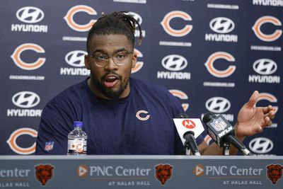 Bears had 3 rookies playing with starting offensive line on Day 2 of minicamp