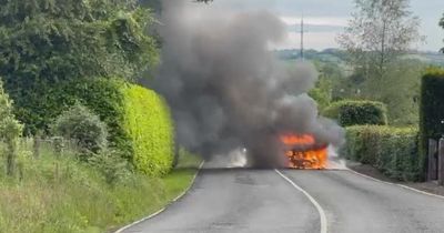 Major search launched after gang rams prison van to try free inmate