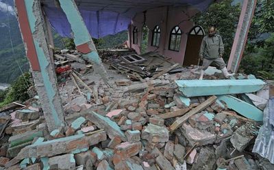 In Sikkim, Army rescues eight people trapped under debris after landslide, one succumbs later