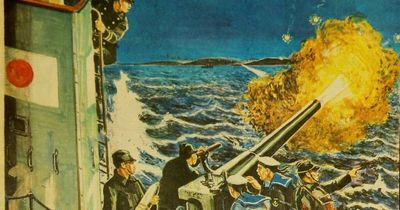 Boys saw periscope of Japanese submarine from Newcastle
