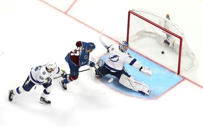 Avalanche down Lightning 4-3 in overtime in Stanley Cup Final opener