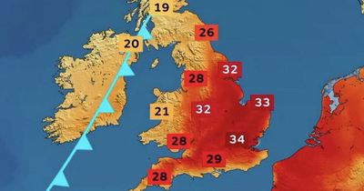 UK weather forecast: Hotter than the Sahara as country set for blistering 34C temperatures