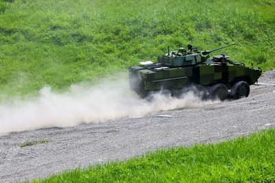Taiwan shows off latest home-made armoured vehicle