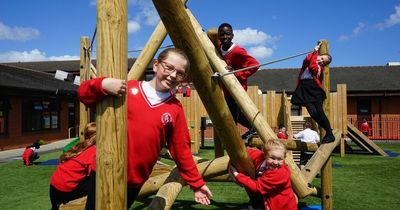 Sunderland school unveils new £124,000 adventure playground