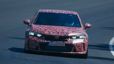 2023 Honda Civic Type R Teased Performing Nurburgring Hot Lap