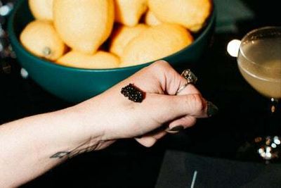 This summer’s new status symbol? Bumps of caviar