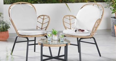 Aldi slashes prices on popular garden furniture items for the summer