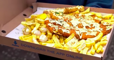 Glasgow chippy covered in edible gold with £80 price tag 'most expensive in UK'