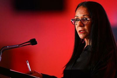 ‘Be loud and proud’: Linda Burney calls for support for referendum on First Nations voice to parliament