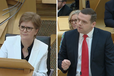 Nicola Sturgeon attacks 'anti-democrat' Ross over 'illegal' indyref claim