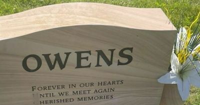 Rude message on dad's gravestone appalls cemetery staff - but family know he'd love it