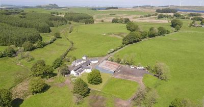 Stunning farm within half an hour's drive from Glasgow offers ideal escape from rat racef