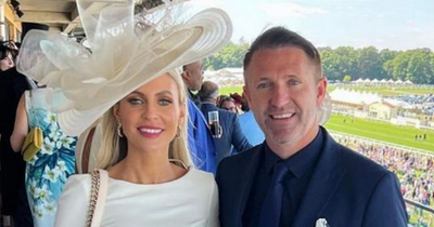 Robbie Keane and wife Claudine stun at Royal Ascot