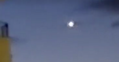 Edinburgh woman films 'spinning and floating' UFO in the Leith sky