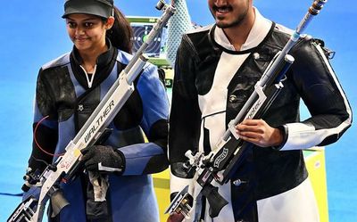 Meghana and Shahu take mixed air rifle crown