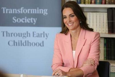 Duchess of Cambridge: Teaching children to manage emotions could prevent self-harm in later life