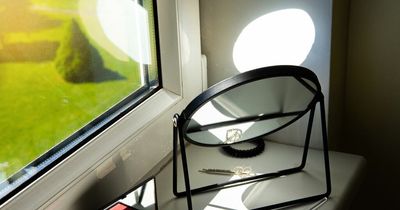 Woman's near-miss with mirror shows how quickly fire can start at home on sunny day