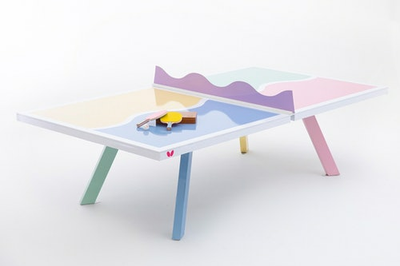 Casablanca’s $18K ping-pong table is pastel perfection