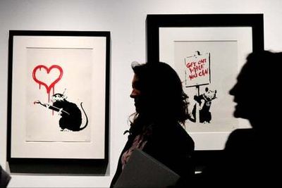 Iconic Banksy ‘Love Rat’ graffiti goes unsold after £50k estimate