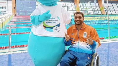 Shams Aalam sets new national record at World Para Swimming Championships