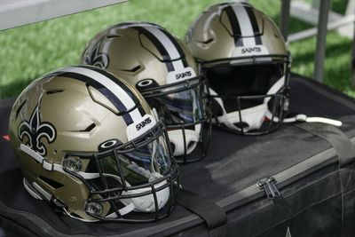 Look: Saints to wear black helmet for select games this season